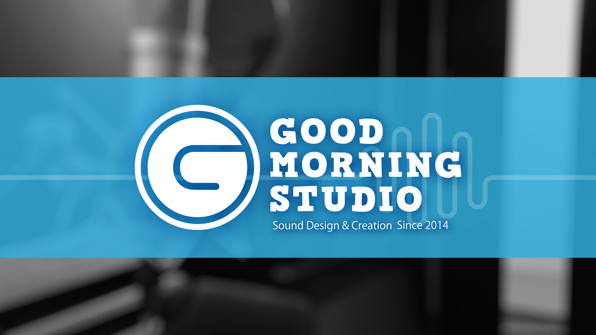 GoodMorningStudioのロゴアニメーション